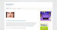 Desktop Screenshot of beautyficient.com